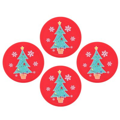 VGEBY Air Hockey Pucks Table Hockey Pucks 4Pcs 75mm Christmas Tree Table Hockey Accessories Toysandgames Other Ball Sports Goods