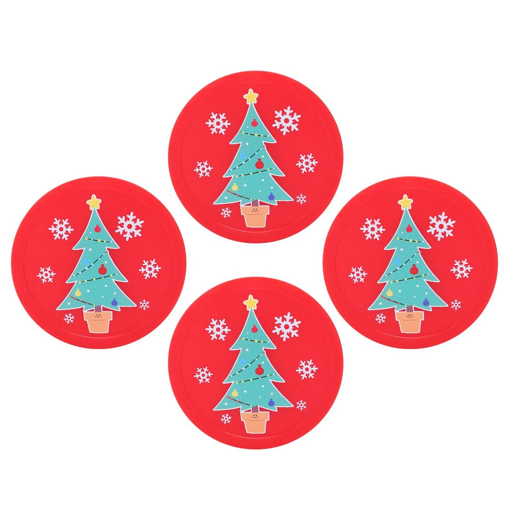 VGEBY Air Hockey Pucks Table Hockey Pucks 4Pcs 75mm Christmas Tree Table Hockey Accessories Toysandgames Other Ball Sports Goods