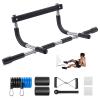 ALLY PEAKS Pull Up Bar Thickened Steel Pipe Super Heavy Duty Steel Frame Upper Workout Bar| Multi-Grip Strength for Doorway | Indoor Chin-Up Bar Fitness Trainer for Home Gym Max Limit 440 lbs view 1