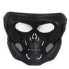 Tactical Protection Adjustable Skull Full Face Mask, Suitable for Paintball Shooting, CS War Games, Halloween Parties, RolePplaying, Movie Props, Etc., BK view 3