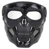 Tactical Protection Adjustable Skull Full Face Mask, Suitable for Paintball Shooting, CS War Games, Halloween Parties, RolePplaying, Movie Props, Etc., BK view 4