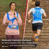 Performance Running Hydration Vest Backpack  3-Pocket Design with 50 oz Water Bladder, Removable Touchscreen Phone Pouch, 360 Reflective, Water-Resistant & Insulated for Hiking, Cycling & Training view 2