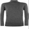 Loxdonz Girls Long Sleeve Turtleneck Tee Shirt Kids Casual High Neck Tops T-Shirts | Youth Size 3-14 (as1, Age, 7_Years, 8_Years, Charcoal, 7-8 Years) view 2