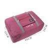 Magik 1-2 Pack Foldable Travel Luggage Carry-on Shoulder Duffle Bag Lightweight Hospital Bag Mommy Bag Sport Tote (Burgundy, 1 Pack) view 2