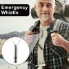 Autuveen Whistle Emergency,Titanium Whistle Necklace Keychain Loud up to 120db,Emergency Survival Whistles for Kids Women Men,Safety Whistles for Camping Hiking view 2