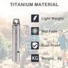 Autuveen Whistle Emergency,Titanium Whistle Necklace Keychain Loud up to 120db,Emergency Survival Whistles for Kids Women Men,Safety Whistles for Camping Hiking view 3