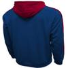 Icon Sports Mens Pullover Hoodie Officially Licensed Athletic Casual Sweatshirt FC Barcelona Football (FCB45PH, Navy, Large) view 2