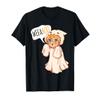 Kawaii Anime Girl Halloween Ghost WeeaBOO T-Shirt