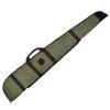 WAYNE'S DOG 52inch Padded Shotguns Carry Bag, Leather and Cotton Canvas Shotgun Gun Case with Adjustable Sling (Green) view 1