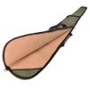 WAYNE'S DOG 52inch Padded Shotguns Carry Bag, Leather and Cotton Canvas Shotgun Gun Case with Adjustable Sling (Green) view 2