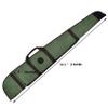 WAYNE'S DOG 52inch Padded Shotguns Carry Bag, Leather and Cotton Canvas Shotgun Gun Case with Adjustable Sling (Green) view 4
