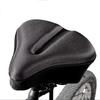 Arinda Gel Bike Seat Cover Exercise Bike Seat Cushion Cover Pad Extra Soft Gel Bicycle Seat Bike Saddle Cushion view 3