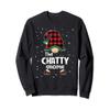 Chatty Gnome Buffalo Plaid Matching Christmas Gift Pajama Sweatshirt view 1