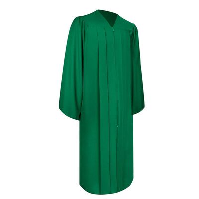 Endea Church Matte Choir Robe (45 (5'0'' - 5'2''), Green)
