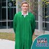 Endea Church Matte Choir Robe (45 (5'0'' - 5'2''), Green) view 2