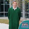 Endea Church Matte Choir Robe (63XL (6'6'' - 6'8'') Fullfit, Hunter Green) view 2