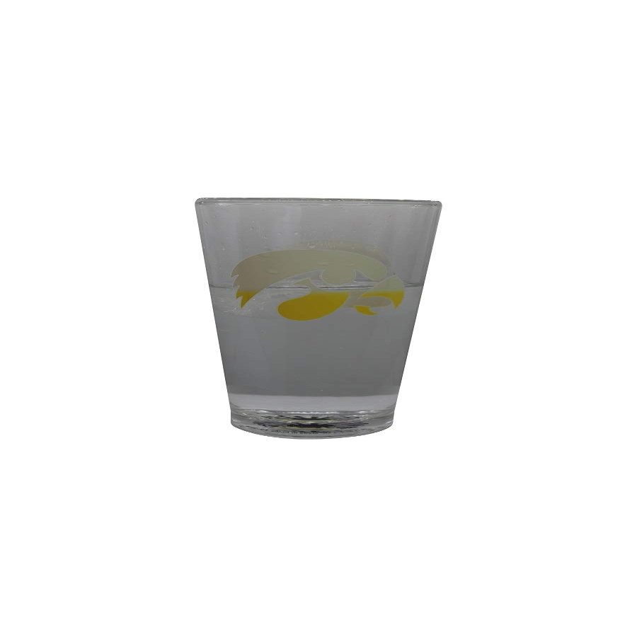 Sunkiss Unlimited Color Changing! NCAA ThermoC Logo Pint Glass (Iowa Hawkeyes) Clear