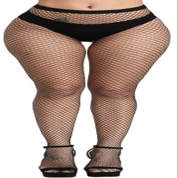 CozyWow Soft & Stretchy High Waist Fishnet Tights Partterned Fishnets Garter Stockings for Women (A-Black-Small Hole)