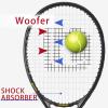 LUNNADE Adults Tennis Racket 27 Inch, Shockproof Carbon Fiber Tennis Racquet Light-Weight, Pre-Strung and Regrip, Suitable for Beginners to Intermediate Players view 4