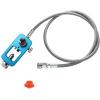 DIN Valve Scuba Adapter, Paintball Fill Station for Underwater Activities, PCP Tank Connector for Scuba, HPA Tank Filling Adapter, Capable of 4500 psi, 36" Metal Braided Hose, Blue Plating Process view 1