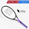 LUNNADE Adults Tennis Racket 27 Inch, Shockproof Carbon Fiber Tennis Racquet Light-Weight, Pre-Strung and Regrip, Suitable for Beginners to Intermediate Players view 3