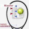 LUNNADE Adults Tennis Racket 27 Inch, Shockproof Carbon Fiber Tennis Racquet Light-Weight, Pre-Strung and Regrip, Suitable for Beginners to Intermediate Players view 4