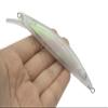 10pcs Unpainted minnowbait Crankbait Fishing Lure Body topwater Freshwater 115mm 12.79g Clear Hard 8185# Free Eye view 1