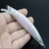 10pcs Unpainted minnowbait Crankbait Fishing Lure Body topwater Freshwater 115mm 12.79g Clear Hard 8185# Free Eye view 2