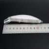 10pcs Unpainted minnowbait Crankbait Fishing Lure Body topwater Freshwater 115mm 12.79g Clear Hard 8185# Free Eye view 3