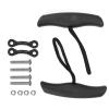 Alomejor 2 Packs Kayak Pull Handle Canoeing T Shape Pull Handle with Cord and Pad Eyes & Screws view 1