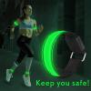 Aiccossr LED Armband Refective Runing Light for Runers Adjustable Light Up Armlet Unisex Sport Wristband for Running Cycling Hiking Jogging Walking (Multicolor) view 2