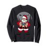 Christmas Santa Claus Video Gamer Controller Boys Kids GIft Sweatshirt view 1