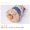Children's Gloves Winter Winter Plus Velvet Thickening Girls and Boys Kindergarten Pupils Outdoor Warm Cartoon Cat 5-10 Years Old (Color : Khaki) view 3