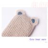 Children's Gloves Winter Winter Plus Velvet Thickening Girls and Boys Kindergarten Pupils Outdoor Warm Cartoon Cat 5-10 Years Old (Color : Khaki) view 4