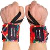 Rip Toned Wrist Wraps for Weightlifting  USPA & USAPL Approved 18" Wrist Straps for Powerlifting  Adjustable, Durable Gym Wraps with Thumb Loop  Quality Support for Men & Women  Large Floral Flex view 1