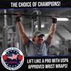 Rip Toned Wrist Wraps for Weightlifting  USPA & USAPL Approved 18" Wrist Straps for Powerlifting  Adjustable, Durable Gym Wraps with Thumb Loop  Quality Support for Men & Women  Large Floral Flex view 4