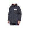 100% Tyro Hooded Zip Jacket - 2022 - Men's Charcoal, M view 1
