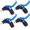 Alomejor Brake Lever Children Brake Lever Handlebar Ergonomic Adjutable Handle 22.2mm/0.9in Handlebar Diameter(Black Blue) view 1