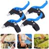 Alomejor Brake Lever Children Brake Lever Handlebar Ergonomic Adjutable Handle 22.2mm/0.9in Handlebar Diameter(Black Blue) view 2