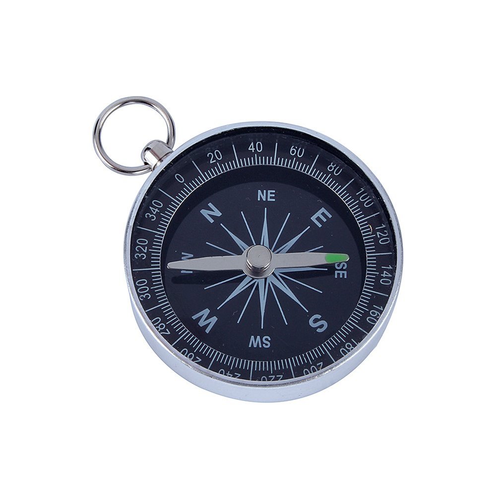 Alomejor Compact Compass, Lightweight Navigation Tool, Compact Design, Lightweight, Durable, Precision Navigation, Portable, Weather-Resistant, reliab