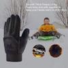 YukiniYa Kids Winter Gloves Back Water Repellent Touchscreen Warm Fleece Anti-Slip for Boys Girls 3-15 Years view 3