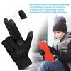 YukiniYa Kids Winter Gloves Back Water Repellent Touchscreen Warm Fleece Anti-Slip for Boys Girls 3-15 Years view 4