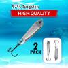 Reaction Tackle Jigging Spoon - 3/4oz - Gold view 4