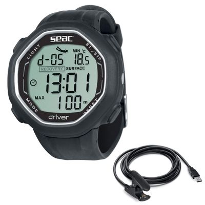 SEAC Driver, Wrist-Mount Freediving Computer with Data Download System