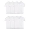 Fruit of the Loom Mens Eversoft Cotton Stay Tucked V-Neck T-Shirt Base Layer Top, Regular - White - 6 Pack, XX-Large US view 1