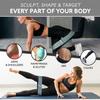 3DActive Fabric Resistance Bands for Legs & Butt. Wide Non-Slip Hip Band Set for Home & Gym Workouts. Exercise Guide & Carry Bag Included - Black, Dark Grey, Light Grey. view 4