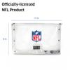 Littlearth New Orleans Saints NFL Clear Envelope Purse with Black Fashion Strap view 4