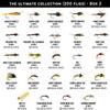 Ventures Fly Co. | 200 Premium Hand Tied Fly Fishing Flies Assortment | Three Fly Boxes Included | Dry, Wet, Nymphs, Streamers, Wooly Buggers, Terrestrials | Trout, Bass Lure Set, Kit view 3