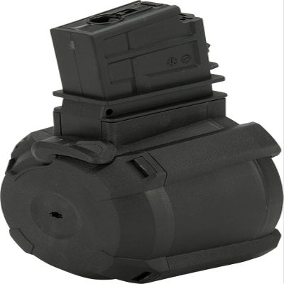 Evike Airsoft - Matrix 1200 Round G36 Sound Control Electric Drum Airsoft Mag