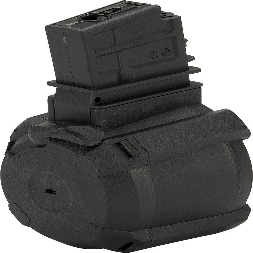 Evike Airsoft - Matrix 1200 Round G36 Sound Control Electric Drum Airsoft Mag